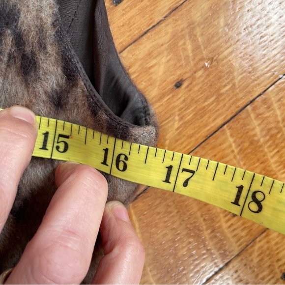 Moschino Wool Animal Print Sleeveless Dress - Picture 11 of 16